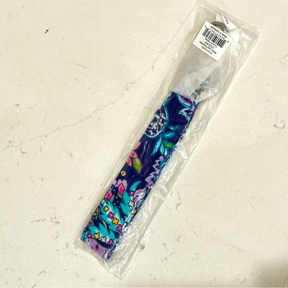 NEW Vera Bradley French Paisley Wide Loop Keychain - Picture 4 of 4